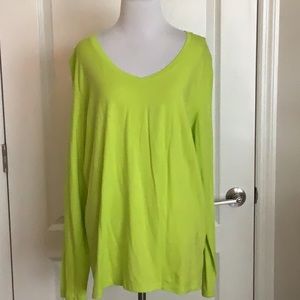 Misses/ladies long sleeve top